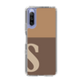 Slim Protection Case［ Original - initial two tone - S brown ］