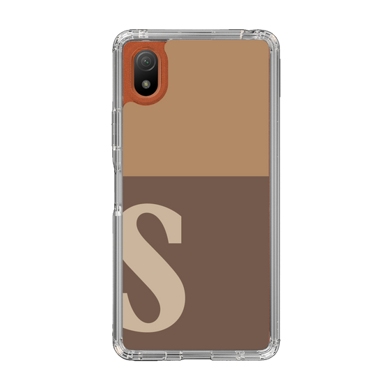 Slim Protection Case［ Original - initial two tone - S brown ］