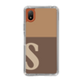 Slim Protection Case［ Original - initial two tone - S brown ］