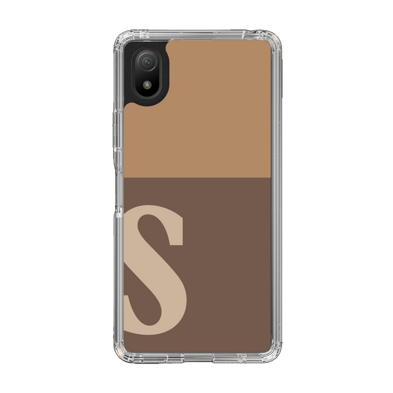 Slim Protection Case［ Original - initial two tone - S brown ］