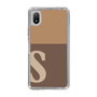 Slim Protection Case［ Original - initial two tone - S brown ］