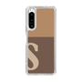 Slim Protection Case［ Original - initial two tone - S brown ］