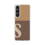 Slim Protection Case［ Original - initial two tone - S brown ］