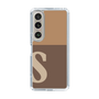Slim Protection Case［ Original - initial two tone - S brown ］