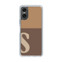 Slim Protection Case［ Original - initial two tone - S brown ］