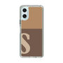Slim Protection Case［ Original - initial two tone - S brown ］
