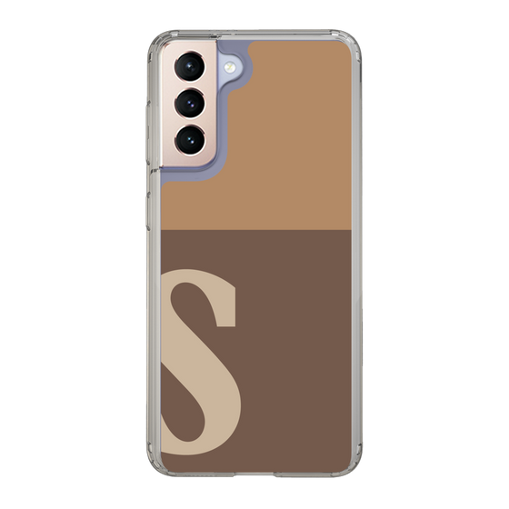 Slim Protection Case［ Original - initial two tone - S brown ］