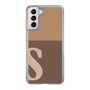Slim Protection Case［ Original - initial two tone - S brown ］