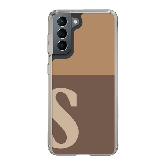 Slim Protection Case［ Original - initial two tone - S brown ］