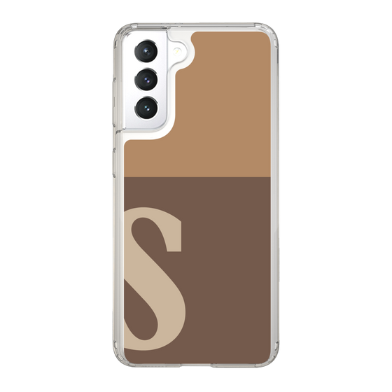 Slim Protection Case［ Original - initial two tone - S brown ］