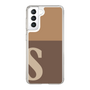 Slim Protection Case［ Original - initial two tone - S brown ］