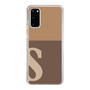Slim Protection Case［ Original - initial two tone - S brown ］