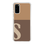Slim Protection Case［ Original - initial two tone - S brown ］