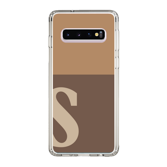 Slim Protection Case［ Original - initial two tone - S brown ］