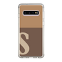 Slim Protection Case［ Original - initial two tone - S brown ］