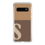 Slim Protection Case［ Original - initial two tone - S brown ］