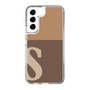 Slim Protection Case［ Original - initial two tone - S brown ］