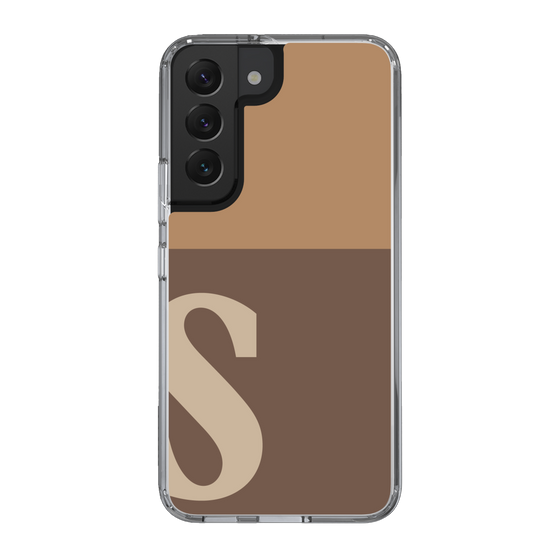 Slim Protection Case［ Original - initial two tone - S brown ］