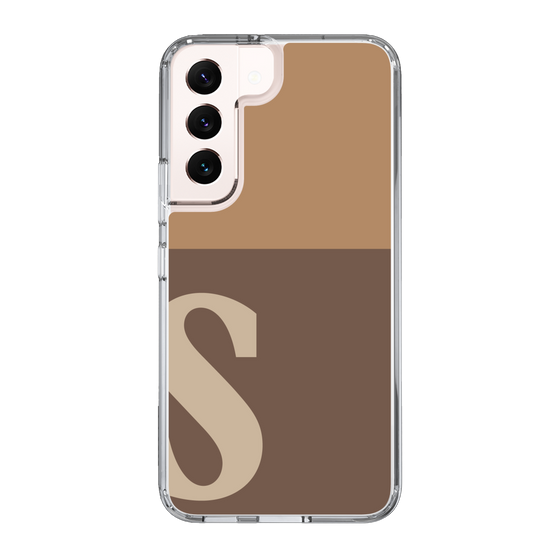 Slim Protection Case［ Original - initial two tone - S brown ］
