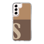 Slim Protection Case［ Original - initial two tone - S brown ］