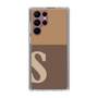 Slim Protection Case［ Original - initial two tone - S brown ］
