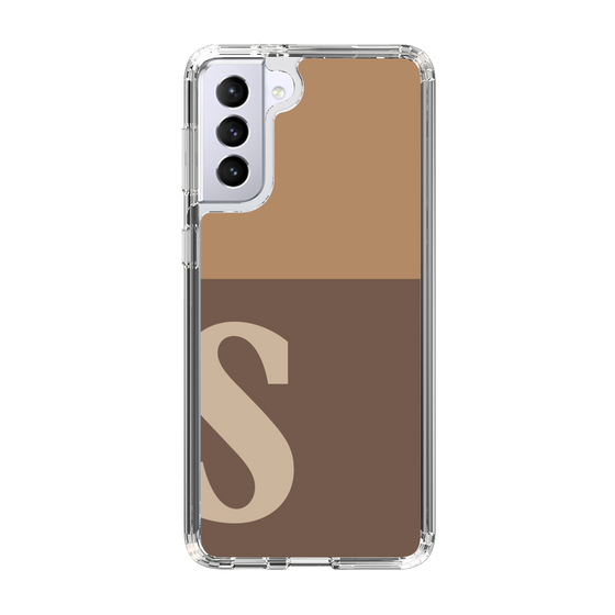 Slim Protection Case［ Original - initial two tone - S brown ］