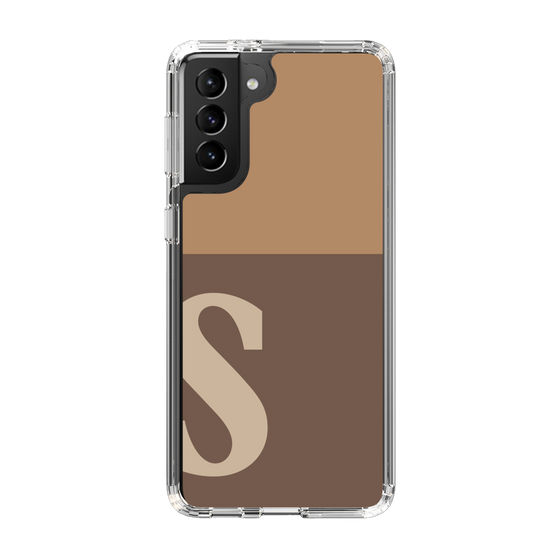 Slim Protection Case［ Original - initial two tone - S brown ］