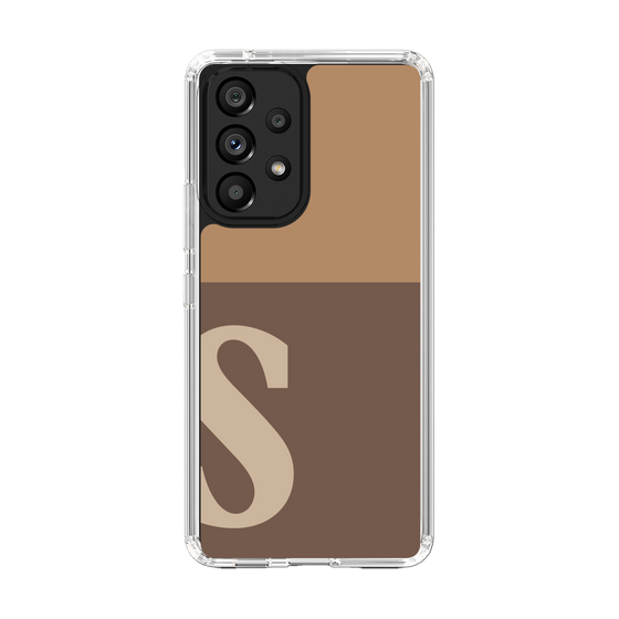 Slim Protection Case［ Original - initial two tone - S brown ］