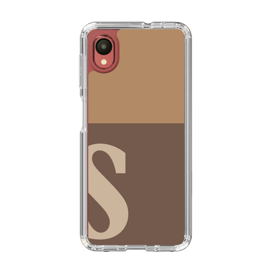 Slim Protection Case［ Original - initial two tone - S brown ］