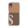 Slim Protection Case［ Original - initial two tone - S brown ］