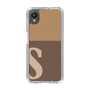 Slim Protection Case［ Original - initial two tone - S brown ］