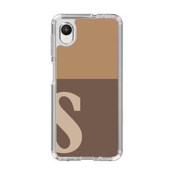 Slim Protection Case［ Original - initial two tone - S brown ］
