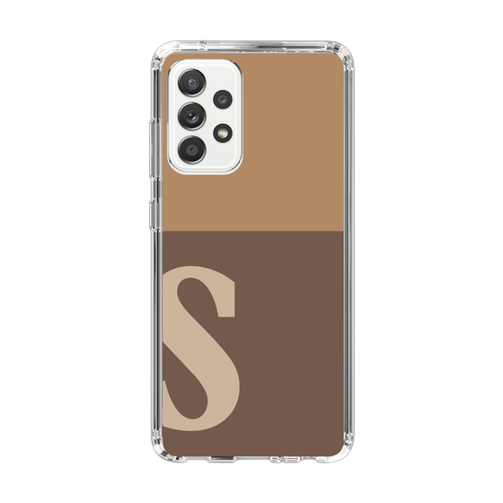 Slim Protection Case［ Original - initial two tone - S brown ］