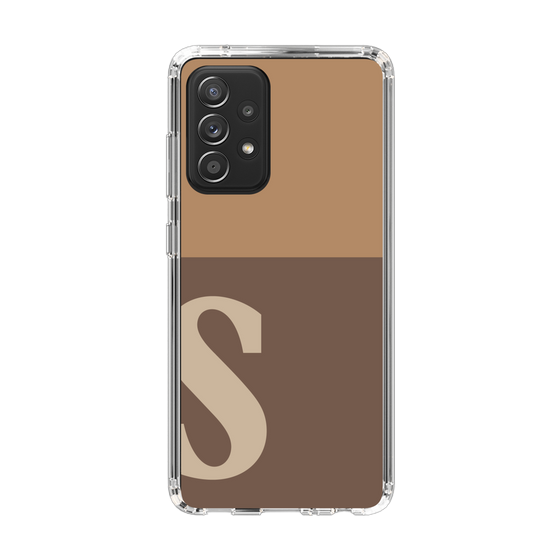 Slim Protection Case［ Original - initial two tone - S brown ］