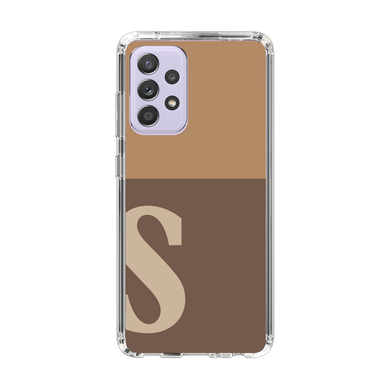 Slim Protection Case［ Original - initial two tone - S brown ］