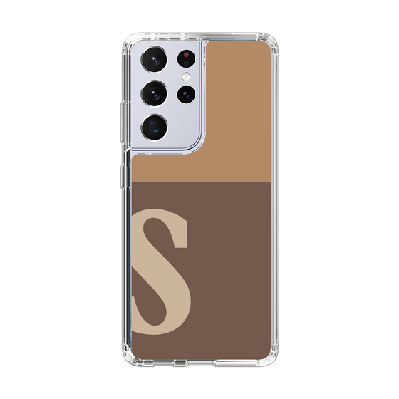 Slim Protection Case［ Original - initial two tone - S brown ］