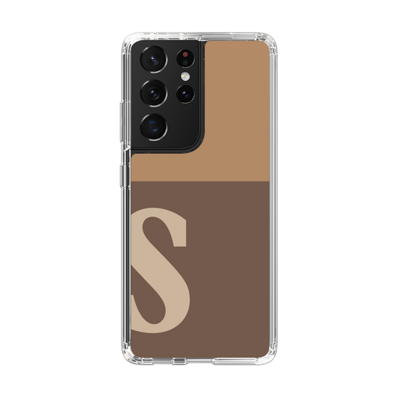 Slim Protection Case［ Original - initial two tone - S brown ］