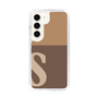 Slim Protection Case［ Original - initial two tone - S brown ］