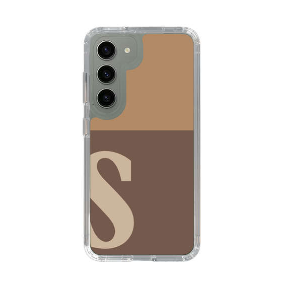 Slim Protection Case［ Original - initial two tone - S brown ］