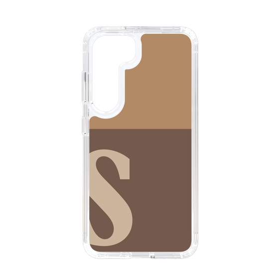 Slim Protection Case［ Original - initial two tone - S brown ］