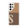 Slim Protection Case［ Original - initial two tone - S brown ］
