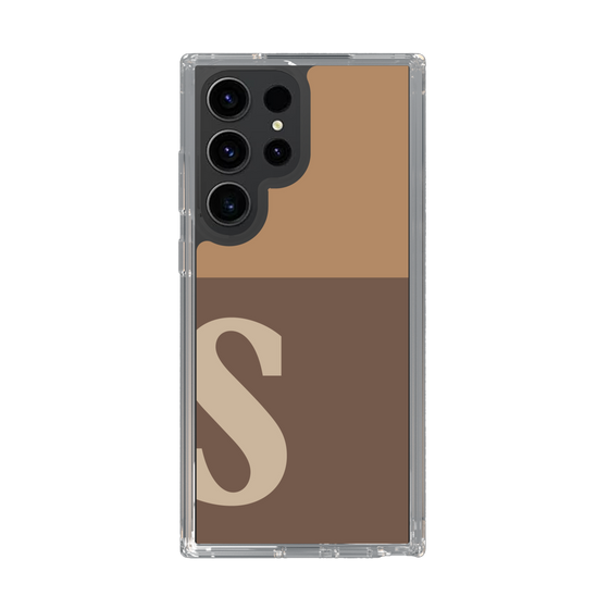 Slim Protection Case［ Original - initial two tone - S brown ］