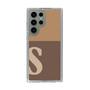 Slim Protection Case［ Original - initial two tone - S brown ］