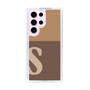 Slim Protection Case［ Original - initial two tone - S brown ］