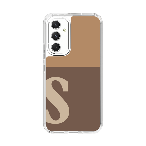 Slim Protection Case［ Original - initial two tone - S brown ］