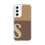 Slim Protection Case［ Original - initial two tone - S brown ］