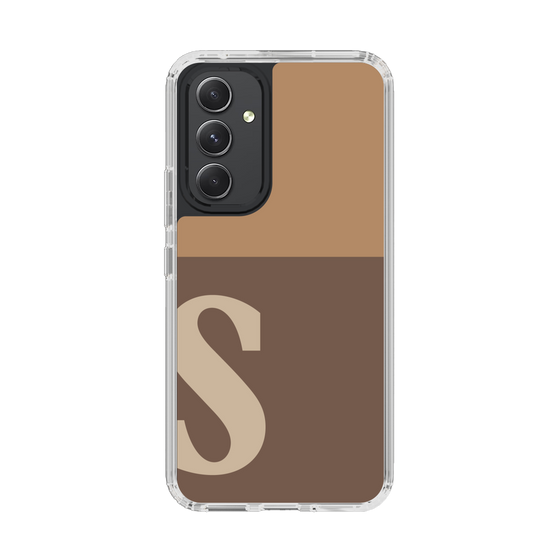 Slim Protection Case［ Original - initial two tone - S brown ］