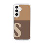 Slim Protection Case［ Original - initial two tone - S brown ］