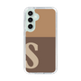 Slim Protection Case［ Original - initial two tone - S brown ］