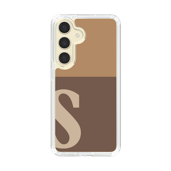 Slim Protection Case［ Original - initial two tone - S brown ］